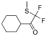 (9ci)-1-環(huán)己基-2,2-二氟-2-(甲基硫代)-乙酮結(jié)構(gòu)式_170654-39-4結(jié)構(gòu)式