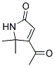 (9ci)-4-乙酰基-1,5-二氫-5,5-二甲基-2H-吡咯-2-酮結(jié)構(gòu)式_171019-06-0結(jié)構(gòu)式