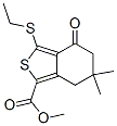 3-(乙基硫代)-6,6-二甲基-4-氧代-4,5,6,7-四氫苯并[c]噻吩-1-羧酸甲酯結(jié)構式_172516-42-6結(jié)構式