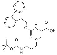 Fmoc-Cys(3-(Boc-amino)-propyl)-OH結(jié)構(gòu)式_173963-91-2結(jié)構(gòu)式