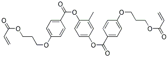 1,4-Bis-[4-(3-acryloyloxypropyloxy)benzoyloxy]-2-methylbenzene Structure,174063-87-7Structure