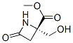 (s)-(9ci)-2-(羥基甲基)-4-氧代-2-氮雜丁烷羧酸甲酯結(jié)構(gòu)式_174283-17-1結(jié)構(gòu)式