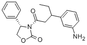 [R-(R*,S*)]-3-[3-(3-氨基苯基)-1-氧代戊基]-4-苯基-2-噁唑烷酮結(jié)構(gòu)式_174590-39-7結(jié)構(gòu)式