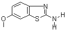 2-Amino-6-methoxybenzothiazole Structure,1747-60-0Structure