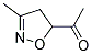 (9ci)-1-(4,5-二氫-3-甲基-5-異噁唑基)-乙酮結(jié)構(gòu)式_17492-61-4結(jié)構(gòu)式