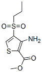 3-氨基-4-(n-丙基磺酰基)噻吩-2-羧酸甲酯結(jié)構(gòu)式_175201-74-8結(jié)構(gòu)式