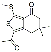1-乙?；?6,6-二甲基-3-甲基硫代-4,5,6,7-四氫苯并[c]噻吩-4-酮結(jié)構(gòu)式_175202-49-0結(jié)構(gòu)式