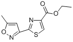 2-(5-甲基異噁唑-3-基)-1,3-噻唑-4-羧酸乙酯結(jié)構(gòu)式_175277-28-8結(jié)構(gòu)式