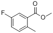 Methyl 5-fluoro-2-methylbenzoate Structure,175278-29-2Structure