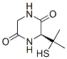(s)-(9ci)-3-(1-疏基-1-甲基乙基)-2,5-哌嗪二酮結構式_175694-44-7結構式