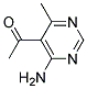 (9ci)-1-(4-氨基-6-甲基-5-嘧啶)-乙酮結(jié)構(gòu)式_176238-53-2結(jié)構(gòu)式