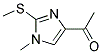 (9ci)-1-[1-甲基-2-(甲基硫代)-1H-咪唑-4-基]-乙酮結構式_177910-95-1結構式