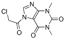 (9ci)-7-(氯乙?；?-3,7-二氫-1,3-二甲基-1H-嘌呤-2,6-二酮結構式_179064-70-1結構式