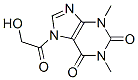 (9ci)-3,7-二氫-7-(羥基乙?；?-1,3-二甲基-1H-嘌呤-2,6-二酮結構式_179064-71-2結構式