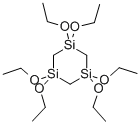 1,1,3,3,5,5-Hexaethoxy-1,3,5-trisilacyclohexane Structure,17955-67-8Structure