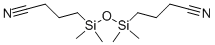 1,3-Bis(3-cyanopropyl)tetramethyldisiloxaneStructure,18027-80-0Structure 1,3-Bis(3-cyanopropyl)tetramethyldisiloxane Structure,18027-80-0Structure