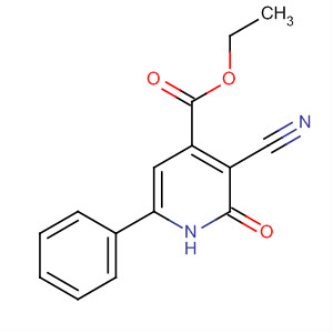 3-氰基-2-氧代-6-苯基-1,2-二氫吡啶-4-羧酸乙酯結(jié)構(gòu)式_18060-61-2結(jié)構(gòu)式
