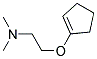 (9ci)-2-(1-環(huán)戊烯-1-基氧基)-N,N-二甲基-乙胺結(jié)構(gòu)式_180605-23-6結(jié)構(gòu)式