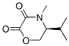 (s)-(9ci)-4-甲基-5-(1-甲基乙基)-2,3-嗎啉二酮結(jié)構(gòu)式_181205-63-0結(jié)構(gòu)式
