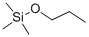 Trimethyl(propoxy)silane Structure,1825-63-4Structure