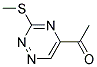 (9ci)-1-[3-(甲基硫代)-1,2,4-噻嗪-5-基]-乙酮結(jié)構(gòu)式_184895-81-6結(jié)構(gòu)式