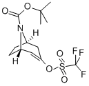 (1R,5S)-3-(三氟甲基磺酰氧基)-8-氮雜雙環(huán)[3.2.1]-2-辛烯-8-羧酸叔丁酯結(jié)構(gòu)式_185099-68-7結(jié)構(gòu)式