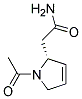 (r)-(9ci)-1-乙?；?2,5-二氫-1H-吡咯-2-乙酰胺結(jié)構(gòu)式_185410-96-2結(jié)構(gòu)式