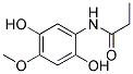 (9CI)-N-(2,5-二羥基-4-甲氧基苯基)-丙酰胺結(jié)構(gòu)式_186293-62-9結(jié)構(gòu)式