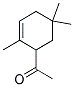 (9ci)-1-(2,5,5-三甲基-2-環(huán)己烯-1-基)-乙酮結(jié)構(gòu)式_188656-14-6結(jié)構(gòu)式