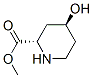 2-Piperidinecarboxylicacid,4-hydroxy-,methylester,trans-(9ci)Structure,189952-45-2Structure 2-Piperidinecarboxylicacid,4-hydroxy-,methylester,trans-(9ci) Structure,189952-45-2Structure