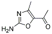 (9ci)-1-(2-氨基-4-甲基-5-噁唑)-乙酮結(jié)構式_191399-17-4結(jié)構式