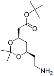 (4r, 6r)-2-[6-(2-氨基乙基)-2, 2-二甲基-1,3-二噁烷-4 -基]乙酸叔丁酯結(jié)構(gòu)式_191917-91-6結(jié)構(gòu)式