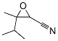 Oxiranecarbonitrile, 3-methyl-3-(1-methylethyl)-(9ci)Structure,193202-29-8Structure Oxiranecarbonitrile, 3-methyl-3-(1-methylethyl)-(9ci) Structure,193202-29-8Structure
