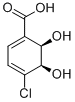 (2R,3r)-1-羧基-4-氯-2,3-二羥基-4,6-環(huán)己二烯結(jié)構(gòu)式_193338-31-7結(jié)構(gòu)式