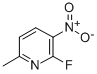 2-Fluoro-6-methyl-3-nitropyridine Structure,19346-45-3Structure