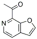 (9ci)-1-呋喃并[2,3-c]吡啶-7-基-乙酮結(jié)構(gòu)式_193750-70-8結(jié)構(gòu)式