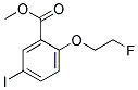 2-(2-氟乙氧基)-5-碘苯甲酸甲酯結(jié)構(gòu)式_193882-74-5結(jié)構(gòu)式