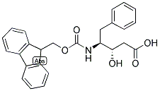 Fmoc-(3s,4s)-4-氨基-3-羥基-5-苯基戊酸結構式_198542-01-7結構式