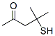 4-Mercapto-4-methylpentan-2-one Structure,19872-52-7Structure
