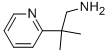 2-甲基-2-(吡啶-2-基)丙烷-1-胺結(jié)構(gòu)式_199296-39-4結(jié)構(gòu)式