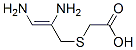 (9ci)-[(2,3-二氨基-2-丙烯基)硫代]-乙酸結(jié)構(gòu)式_200341-25-9結(jié)構(gòu)式