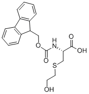 Fmoc-Cys(2-hydroxyethyl)-OH結(jié)構(gòu)式_200354-35-4結(jié)構(gòu)式