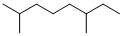 2,6-DimethyloctaneStructure,2051-30-1Structure 2,6-Dimethyloctane Structure,2051-30-1Structure