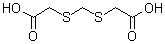 亞甲基雙(硫代乙酸)結(jié)構(gòu)式_2068-24-8結(jié)構(gòu)式