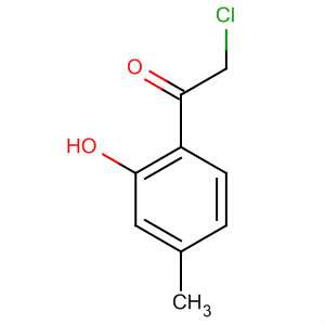 (9ci)-2-氯-1-(2-羥基-4-甲基苯基)-乙酮結(jié)構(gòu)式_20834-75-7結(jié)構(gòu)式