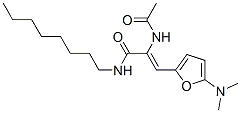 2-(乙?；被?-3-[5-(二甲基氨基)-2-呋喃]-n-辛基-2-丙酰胺結(jié)構(gòu)式_209596-60-1結(jié)構(gòu)式