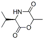 (3r)-(9ci)-6-甲基-3-(1-甲基乙基)-2,5-嗎啉二酮結構式_209973-73-9結構式