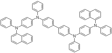 N,n-雙[4-(1-萘苯基氨基)苯基]-n,n-二苯基-[1,1聯(lián)苯]-4,4-二胺結(jié)構(gòu)式_209980-47-2結(jié)構(gòu)式