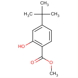 4-叔丁基-2-羥基苯甲酸甲酯結(jié)構(gòu)式_21003-83-8結(jié)構(gòu)式