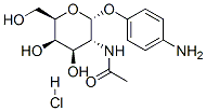 4-氨基苯基-2-乙酰苯胺-2-脫氧-alpha-4-氨基苯基-2,3,4-三鄰乙?；?beta-D-吡喃半乳糖苷鹽酸鹽結(jié)構(gòu)式_210049-16-4結(jié)構(gòu)式